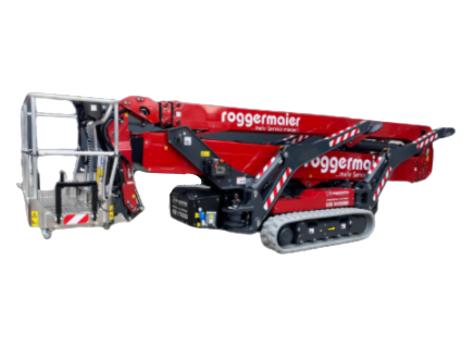 Raupenhubsteiger mieten bei Roggermaier Arbeitsbühnen
